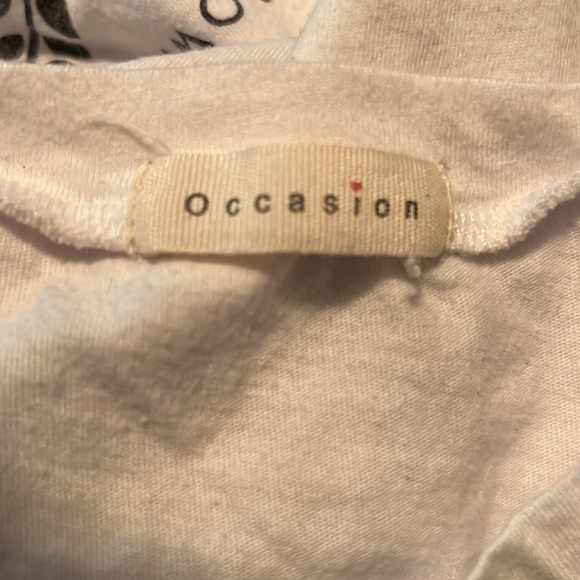 White ‘Don’t Worry’ Rolled Short Sleeve Shirt, Mathew 6:34, Size Small - Picture 4 of 4